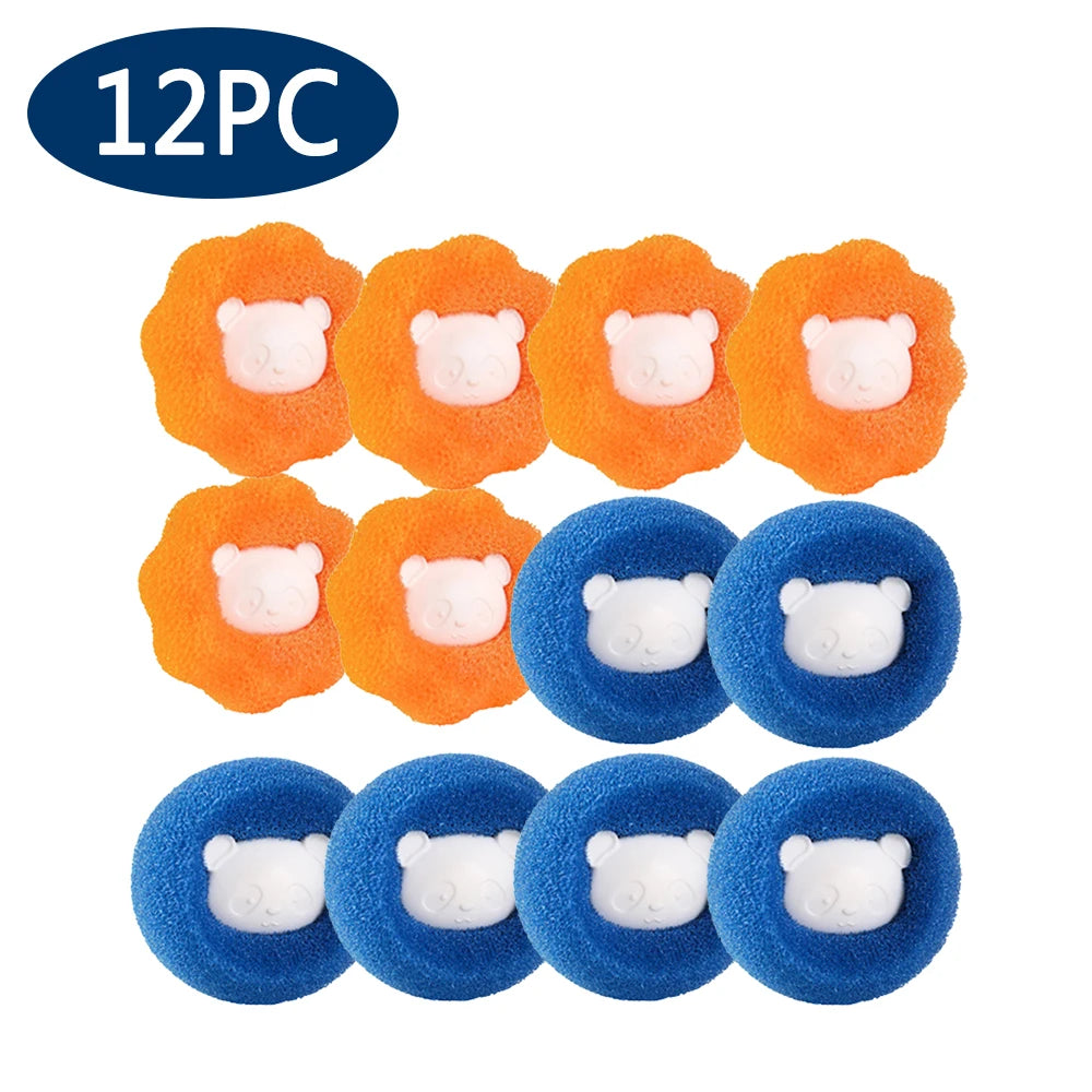 Laundry Balls Pet Hair Remover Reusable Washing Machine Lint Catcher Clothes Fluff Fur Cleaner Home Cleaning Tools