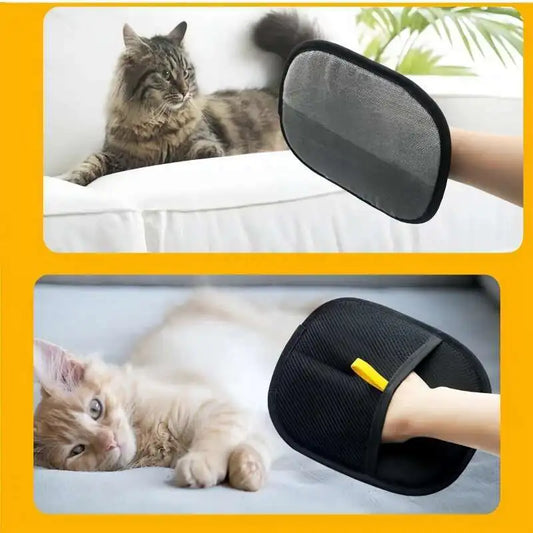 Pet Hair Remover Glove Double